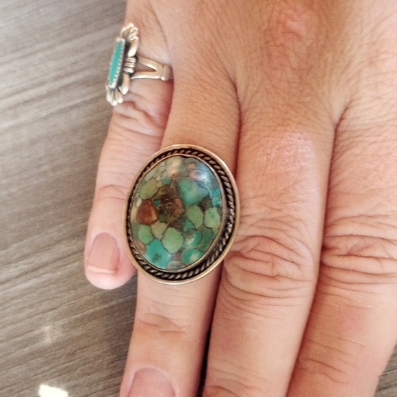 Turquoise southwest ring - Picture 3 of 4